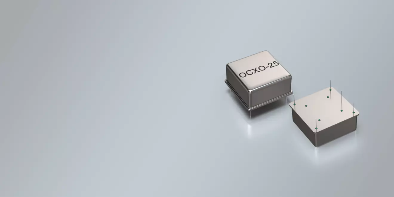 THT OCXO OSCILLATOR 25.4 x 25.4 mm 2.0-100.0 MHz 