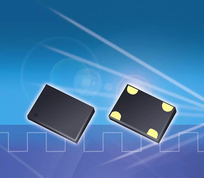 SMD clock silicon oscillator from 0/+70°C to -55/+125°C