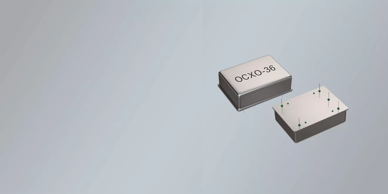 THT OCXO OSCILLATOR 36.0 x 27.0 mm 2.0-100.0 MHz 