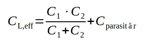 Effective load capacity Formula