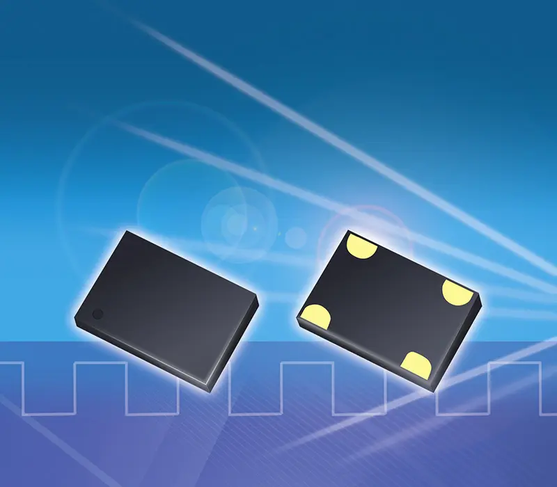 SMD clock silicon oscillator from 0/+70°C to -55/+125°C