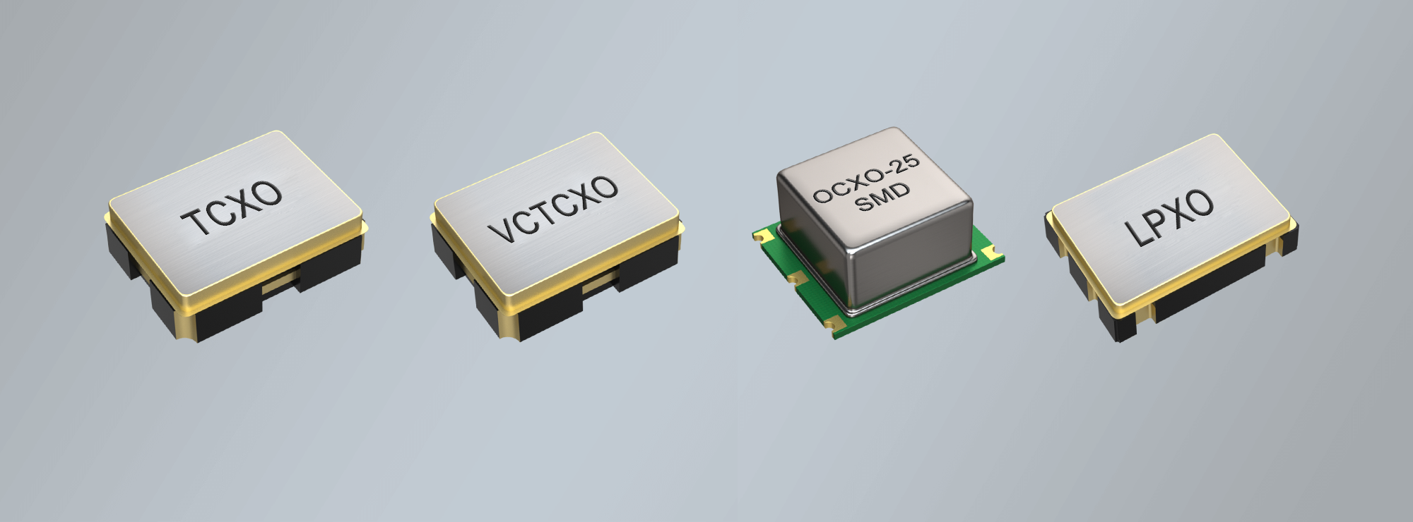 Reference design SMD oscillators for IC-manufacturers